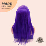 JBEXTENSION Real Human Hair 18 inches 13X5 Lakefront Free Parting 150 Density MARS ( INDIGO VIOLET )