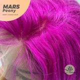JBEXTENSION Real Human Hair 18 inches 13X5 Lakefront Free Parting 150 Density MARS ( Peony )