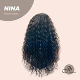 JBEXTENSION real human hair wig 5X5 Hd Lace Closure Wig Human Hair For Women Water Wave Closure Wigs Pre Plucked With Baby Hair Free Deep Part Glueless Hair Grade 8a 16 inch NINA