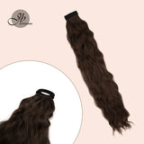 JBEXTENSION 30INCH Long body wave Ponytail Extension with Hair Tie Hair Extensions Ponytail Natural Soft Synthetic Hair Piece for Women