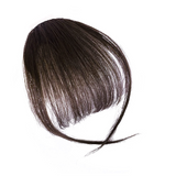 JBextension Air Bangs Hair Clip in Bangs for Women 100% Human Hair Wispy Bangs Fringe with Temples Hairpieces Clip on Air Bangs Flat Neat Bangs Hair Extension for Daily Wear