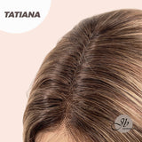 [PRE-ORDER] JBEXTENSION 12 Inches Remy Human Hair Mix Blonde With Highlight Wig TATIANA