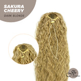 JBEXTENSION 22 pulgadas Cola de caballo Coulisse Wave 【SAKURA CHERRY】