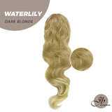 JBEXTENSION 22 pulgadas Cola de caballo Coulisse rizado 【WATERLILY】