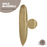 JBEXTENSION 22 Inches Ponytail Coulisse Straight WILD BLUEBELL