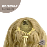 JBEXTENSION 22 pulgadas Cola de caballo Coulisse rizado 【WATERLILY】