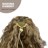 JBEXTENSION 22 pulgadas Cola de caballo Coulisse Wave 【SAKURA CHERRY】