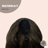JBEXTENSION 22 pulgadas Cola de caballo Coulisse rizado 【WATERLILY】