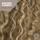 JBEXTENSION 22 pulgadas Cola de caballo Coulisse Wave 【SAKURA CHERRY】