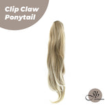 JBEXTENSION 25 Inch Clip Claw in Curly Ponytail Extension for thinning hair 160g