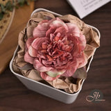 JBextension Hair Flower Clips Women Girls Boho Hair Barrettes Pink Accessories Floral Rose Bride Headpiece Spring Wedding Festival 1 Pcs