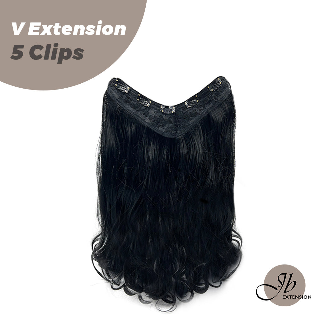 Alabama Ext.5 Rdp JBEXTENSION 20 Inches Hair V Extensions 5 Clip-in Curly Hair Extension ...