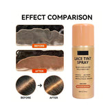 JBextension Lace Tint Spray, Aerosol de encaje teñido, Secado rápido, Resistente al agua, Sin residuos, Aerosol uniforme, Tono de piel a juego, Aspecto natural -2.7oz/80ml