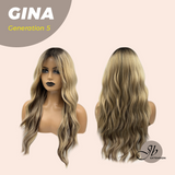 JBEXTENSION GENERATION FIVE 24 Inches Dark Blonde With Dark Root Wave Wig GINA G5