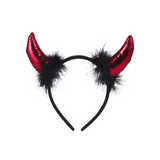 JBextension Halloween Headbands for Women, Devil Horns Headband, Cosplay Party Costume Headband 1pcs