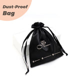 JBextension 25x35cm Silk Breathable Dust-proof Drawstring Storage Pouch Multi-functional Bag. 1 Pcs