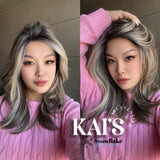 [PRE-ORDER] HOT OF SEASON - 18 Inches Mix Blonde Pre-Cut Snowflake Lace Frontlace Glueless Wig KAI'S