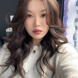 [PRE-ORDER] HOT OF SEASON - CLAIRE MONO DARK BROWN Partial Monofilament Wig 22 Inches Dark Brown Partial Mono Lace Glueless Wig Claire Mono Dark Brown