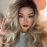[PRE-ORDER] JBEXTENSION 22 Inches Long Bali Blonde Pre-Cut Snowflake Lace Frontlace Glueless Wig TERESA LONG BALI BLONDE【PERMATEASE】【BENDY EAR TABS】