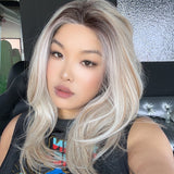 [PRE-ORDER] JBEXTENSION 18 Inches Butter Milk Pre-Cut Snowflake Lace Frontlace Glueless Wig KHLOE LONG BUTTER MILK【PERMATEASE】【BENDY EAR TABS】