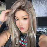 JBEXTENSION 22 Inches Venice Blonde Pre-Cut Snowflake Lace Frontlace Glueless Wig KEL VENICE BLONDE【PERMATEASE】【BENDY EAR TABS】
