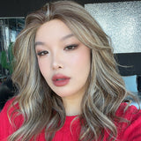 [PRE-ORDER] JBEXTENSION 18 Inches Hazelnut Pre-Cut 13X6 Free Part Snowflake Lace Frontlace Glueless Wig TERESA PRO - HAZELNUT【BENDY EAR TABS】