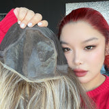 [PRE-ORDER] JBEXTENSION 18 Inches Hazelnut Pre-Cut 13X6 Free Part Snowflake Lace Frontlace Glueless Wig TERESA PRO - HAZELNUT【BENDY EAR TABS】
