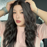 JBEXTENSION BELUCCI MONO Monofilament Handmade Wig 6X5 Full Monofilament Hand Tied Top Wig 24 Inches Wave Dark Brown Mono Lace Wig Glueless Wig BELUCCI MONO - DARK BROWN【BENDY EAR TABS】