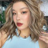 [PRE-ORDER] JBEXTENSION 16 Inches Hazelnut Pre-Cut 13X6 Free Part Snowflake Lace Frontlace Glueless Wig MONICA PRO - HAZELNUT【BENDY EAR TABS】