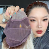 JBEXTENSION KAY MONO Full Monofilament Handmade Full Lace Full Hand Tied Wig 19 Inches Platinum Blonde Mono Lace Handmade Futura Fiber Wig with Anti-slip Silicone Strips Glueless Wig KAY MONO - PLATINUM BLONDE【BENDY EAR TABS】