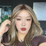 [PRE-ORDER] JBEXTENSION LOPEZ MONO Full Monofilament Handmade Full Lace Full Hand Tied Wig 18 Inches Hazelnut Mono Lace Handmade Futura Fiber Wig with Anti-slip Silicone Strips Glueless Wig LOPEZ MONO - HAZELNUT【BENDY EAR TABS】