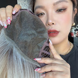 JBEXTENSION 20 Inches Mix Blonde Pre-Cut 13X6 Free Part Snowflake Lace Frontlace Glueless Wig KAILEY PRO - MIX BLONDE【BENDY EAR TABS】