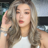 JBEXTENSION GAIA MONO Monofilament Handmade Wig 6X5 Full Monofilament Hand Tied Top Wig 24 Inches Curly Milan Blonde Mono Lace Wig Glueless Wig GAIA MONO - MILAN BLONDE【BENDY EAR TABS】