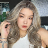 JBEXTENSION GAIA MONO Monofilament Handmade Wig 6X5 Full Monofilament Hand Tied Top Wig 24 Inches Curly Milan Blonde Mono Lace Wig Glueless Wig GAIA MONO - MILAN BLONDE【BENDY EAR TABS】
