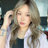 JBEXTENSION FLORIA MONO Full Monofilament Wig 20 Inches Curly Hazelnut Full Mono Lace Glueless with Anti-slip Silicone Strips Wig FLORIA MONO - HAZELNUT【BENDY EAR TABS】
