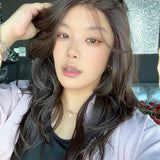 JBEXTENSION FLORIA MONO Full Monofilament Wig 20 Inches Curly Dark Brown Full Mono Lace Glueless with Anti-slip Silicone Strips Wig FLORIA MONO - DARK BROWN【BENDY EAR TABS】