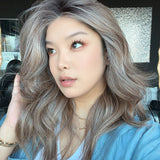 [PRE-ORDER] JBEXTENSION KAREN MONO Full Monofilament Handmade Full Lace Full Hand Tied Wig 20 Inches Maple Brown Mono Lace Handmade Futura Fiber Wig with Anti-slip Silicone Strips Glueless Wig KAREN MONO - MAPLE BROWN【BENDY EAR TABS】