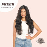 JBEXTENSION GENERATION FIVE 26 Inches Darkest Brown Body Wave Wig FREER