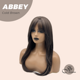 JBEXTENSION Peluca negra suave con corte Bob corto de 16 pulgadas con flequillo FEDERICA SOFT BLACK