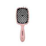 JBextension Detangling Brush for Pain-Free Brushing on All Wet or Dry Hair Types — Durable Anti-Static Bristles, Lightweight Handle, Vented Hair Brush