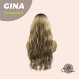 JBEXTENSION GENERATION FIVE 24 Inches Dark Blonde With Dark Root Wave Wig GINA G5