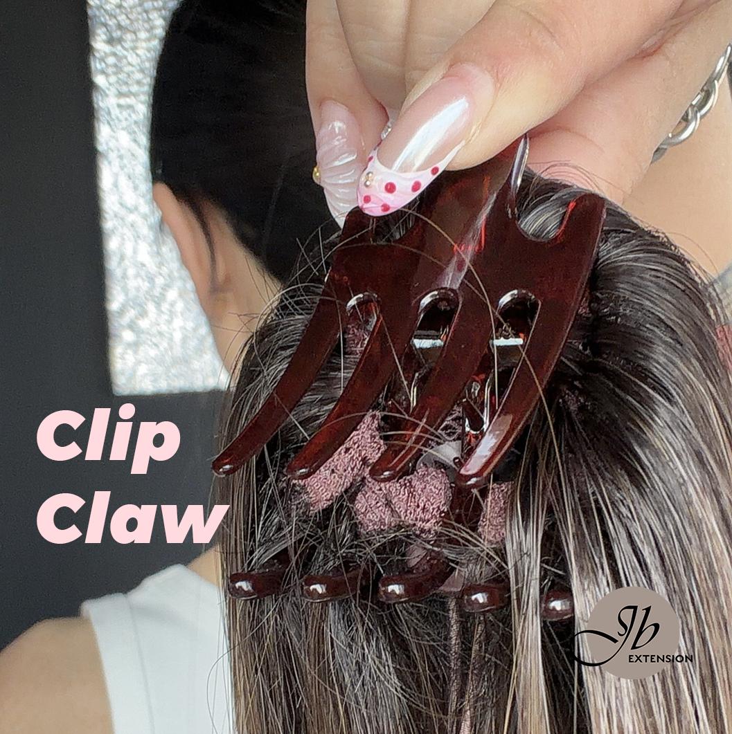 JBEXTENSION 21 Inch Clip Claw , Wrap in Wave Ponytail Extension for th ...
