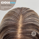 JBEXTENSION 14 Inches Vanilla Fudgie Pre-Cut 13X6 Free Part Snowflake Lace Frontlace Bob Cut Glueless Wig GIOIA PRO - VANILLA FUDGIE【BENDY EAR TABS】