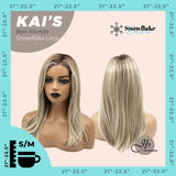 [PRE-ORDER] JBEXTENSION 18 Inches Bali Blonde Pre-Cut Snowflake Lace Frontlace Glueless Wig KAI'S BALI BLONDE【PERMATEASE】【BENDY EAR TABS】