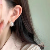 JBSELECTION Gold Plated Silver Spherical Lightweight Gold Hoop Earrings for Women