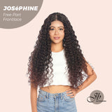 Nichole's Selection -28 Inches Extra Curly Long Free Part Frontlace Glueless Wig JOSéPHINE