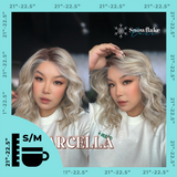 [PRE-ORDER] JBEXTENSION 15 Inches Blonde Pre-Cut Side Part Snowflake Lace Frontlace Glueless Wig MARCELA【BENDY EAR TABS】