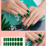 JBextension Semi Cured Gel Nail Strips - Works with Any UV Nail Lamps, Salon-Quality, Long Lasting, Easy to Apply Remove