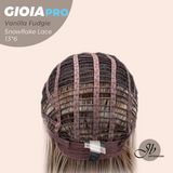 JBEXTENSION 14 Inches Vanilla Fudgie Pre-Cut 13X6 Free Part Snowflake Lace Frontlace Bob Cut Glueless Wig GIOIA PRO - VANILLA FUDGIE【BENDY EAR TABS】