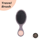 JBextension Travel Brush 1 Pcs Wet Brush Detangling Brush, Mini Detangler Brush - Wet & Dry Tangle-Free Hair Brush for Women & Men - No Tangle Soft & Flexible Bristles for Straight, Curly, & Thick Hair